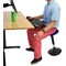 Uncaged Ergonomics WobbleStoolStandingDeskStoolTallAdjustableHeightBalanceStool, WSF-u WSF-U - alternate 7